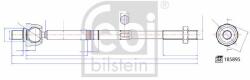 Febi Bilstein Bieleta de directie FEBI BILSTEIN 185895 (185895)