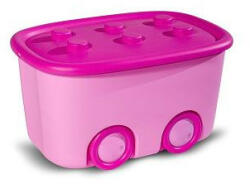 Keter Funny Box műanyag játéktároló 46L pink 58x39x32 cm (8630000028704)