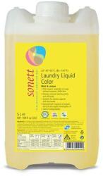 Sonett Detergent ecologic lichid pentru rufe colorate cu mentă și lămâie 5 l