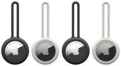 Urban Armor Gear Dot Loop Apple AirTag case - 4 pack black/white