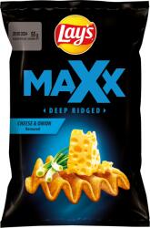 Lay's Maxx sajtos-újhagymás chips 55 g