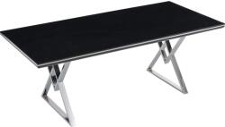  Alya étkezőasztal fekete 92×160 cm