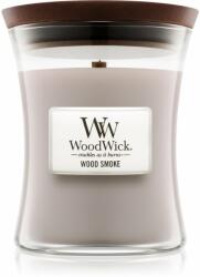WoodWick Wood Smoke lumânare parfumată cu fitil din lemn 275 g
