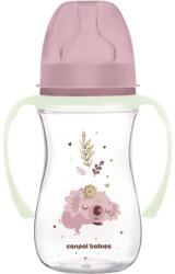 Canpol babies EasyStart Sleepy Koala 240 ml biberon pentru sugari 3 m+ Pink 240 ml