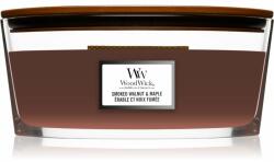 WoodWick Smoked Walnut & Maple lumânare parfumată cu fitil din lemn (hearthwick) 453, 6 g