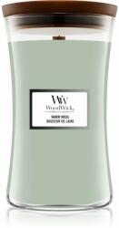 WoodWick Warm Wool ароматна свещ с дървен фитил 610 гр