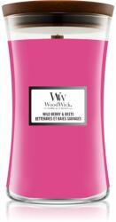 WoodWick Wild Berry & Beets lumânare parfumată cu fitil din lemn 609, 5 g