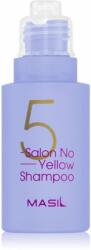 MASIL 5 Salon No Yellow sampon violet neutralizeaza tonurile de galben 50 ml