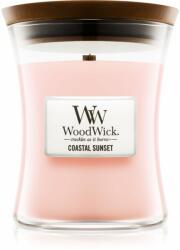 WoodWick Coastal Sunset lumânare parfumată cu fitil din lemn 275 g