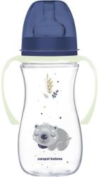 Canpol babies EasyStart Sleepy Koala 300 ml biberon pentru sugari 12 m+ Blue 300 ml