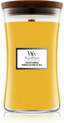 WoodWick Seaside Mimosa lumânare parfumată cu fitil din lemn 609, 5 g
