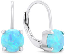 Brilio Silver Bájos ezüst fülbevaló szintetikus opálokkal EA370WLB
