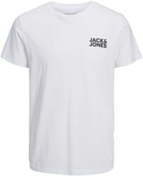 JACK & JONES Férfi póló JJECORP Slim Fit 12151955 White/Small XL