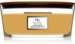 WoodWick Seaside Mimosa lumânare parfumată cu fitil din lemn (hearthwick) 453, 6 g