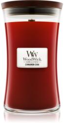 WoodWick Cinnamon Chai lumânare parfumată cu fitil din lemn 609, 5 g