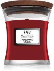 WoodWick Pomegranate lumânare parfumată cu fitil din lemn 85 g