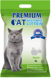 Premium Cat Clumping Bentonite Litter - Măr pentru pisici 5L
