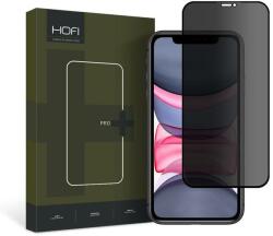 HOFI Folie de protectie Ecran Privacy HOFI PRO+ pentru Apple iPhone 11 / XR, Sticla securizata, Full Glue