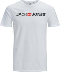Jack&Jones PLUS Férfi póló JJECORP Regular Fit 12184987 White XXL