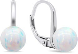 Brilio Silver Bájos ezüst fülbevaló szintetikus opálokkal EA681W