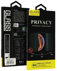 Folie de protectie Ecran Privacy OEM pentru Samsung Galaxy S22 Ultra 5G S908, Sticla Securizata, Edge Glue