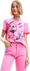 Desigual Női póló Ts Pink Panther Regular Fit 23SWTK813056 S
