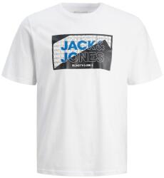 JACK & JONES Férfi póló JCOLOGAN Standard Fit 12242492 white M