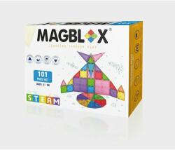 Magblox Set magnetic Magblox - 101 piese magnetice de constructie transparente (MBL-101) - babyneeds