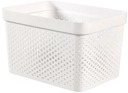 Keter Infinity Dots doboz 17L fehér (245676) - epenta