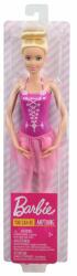 Mattel Papusa Barbie Balerina Blonda Cu Costum Roz (GJL58_GJL59)