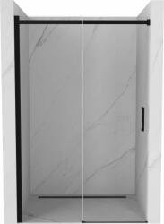 Mexen Omega 8 mm Zuhany ajtó csúszó 110 cm, átlátszó , fek (5907709100879)