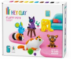 HEY CLAY Air Drying Air Drying Large Clay Set - Fluffy Soft Pets 15pcs (5904754605335)