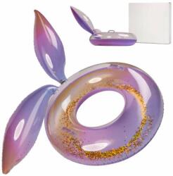 KIK Gonflabile Glitter plutitoare de cauciuc XXL - Mermaid (KX4930)