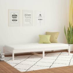 vidaXL fehér tömör fenyőfa kanapéágy 90 x 190 cm (3FT Single) (820423) - pepita