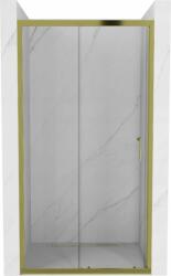 Mexen Apia Zuhany ajtó csúszó 90 cm, átlátszó , arany - 845 (5907709147614)