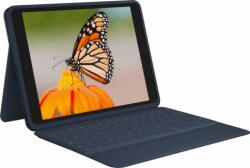 Logitech Rugged Combo 3 Apple iPad Billentyűzetes tok - Kék (Német) (920-009656)