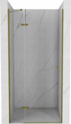 Mexen Roma Zuhany ajtó nyíló 100 cm, átlátszó , arany - 854- (5907709130944)