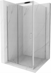Mexen Apia Zuhanykabin Toló ajtóval 100 x 100 cm, átlátszó üv (5907709153691)