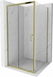 Mexen Apia Zuhanykabin Toló ajtóval 90 x 90 cm, átlátszó üveg (5907709153257)
