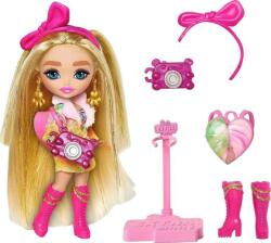 Mattel Barbie® Extra minis blondă într-o ținută de safari (25HPT56) Papusa Barbie