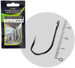 EnergoTeam Zander Live Bait Pro 4/0 3db/csomag (46538400) - marlin
