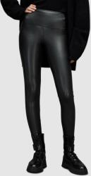 AllSaints colanti femei, culoarea negru, neted PPYX-LGD0B1_99X