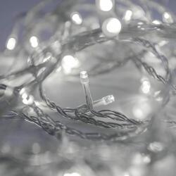 Crystalline toldható LED fényfüzér, 4 m, 50 db hideg fehér LED, átlátszó kábel