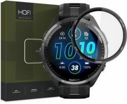  Okosóra fólia - Garmin Forerunner 965 - kijelzővédő fólia, fekete kerettel - tokgalaxis