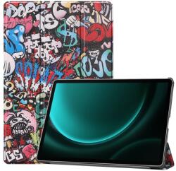  Husa ART Flip pentru Samsung Galaxy Tab S9 FE+ GRAFFITI