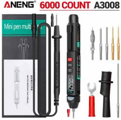 ANENG Цифров мултицет писалка ANENG A3008 Pro с допълнителни накрайници