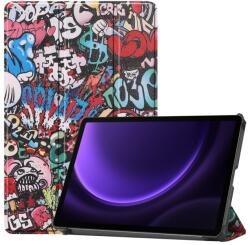  Husa ART Flip pentru Samsung Galaxy Tab S10 FE / Tab S10 Lite / Tab S9 FE GRAFFITI