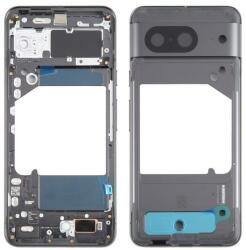 tel-szalk-19296933667 Google Pixel 8 Fekete előlap LCD keret, burkolati elem (tel-szalk-19296933667)
