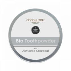 Coconutoil Cosmetics bio fogpor aktív szénnel 50 ml - menteskereso