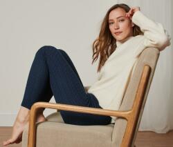Tchibo Női kötött leggings, sötétkék Sötétkék M 40/42